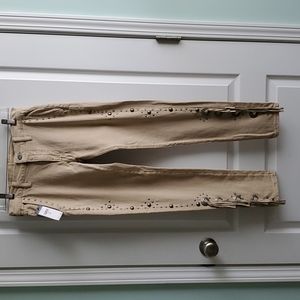 Ralph Lauren concho studded jeans